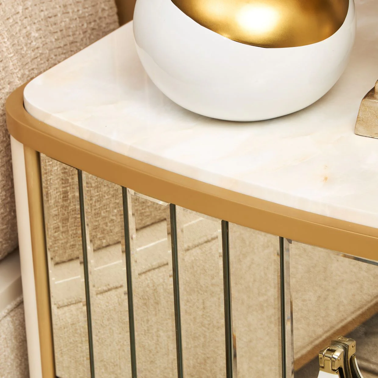 Michael Amini Scotts Square Nightstand - Image 2
