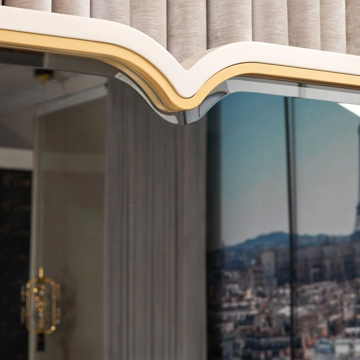 Michael Amini Scotts Square Wall Mirror - Image 2