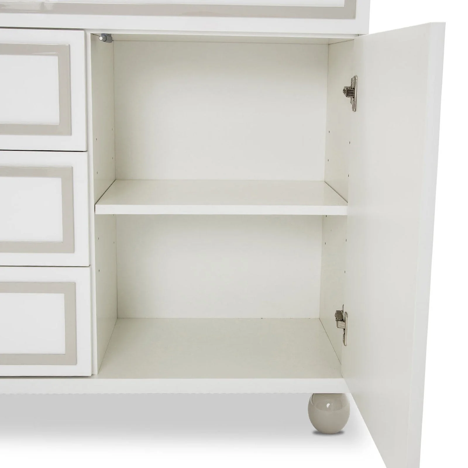Michael Amini Sky Tower Storage Console Credenza - Image 3
