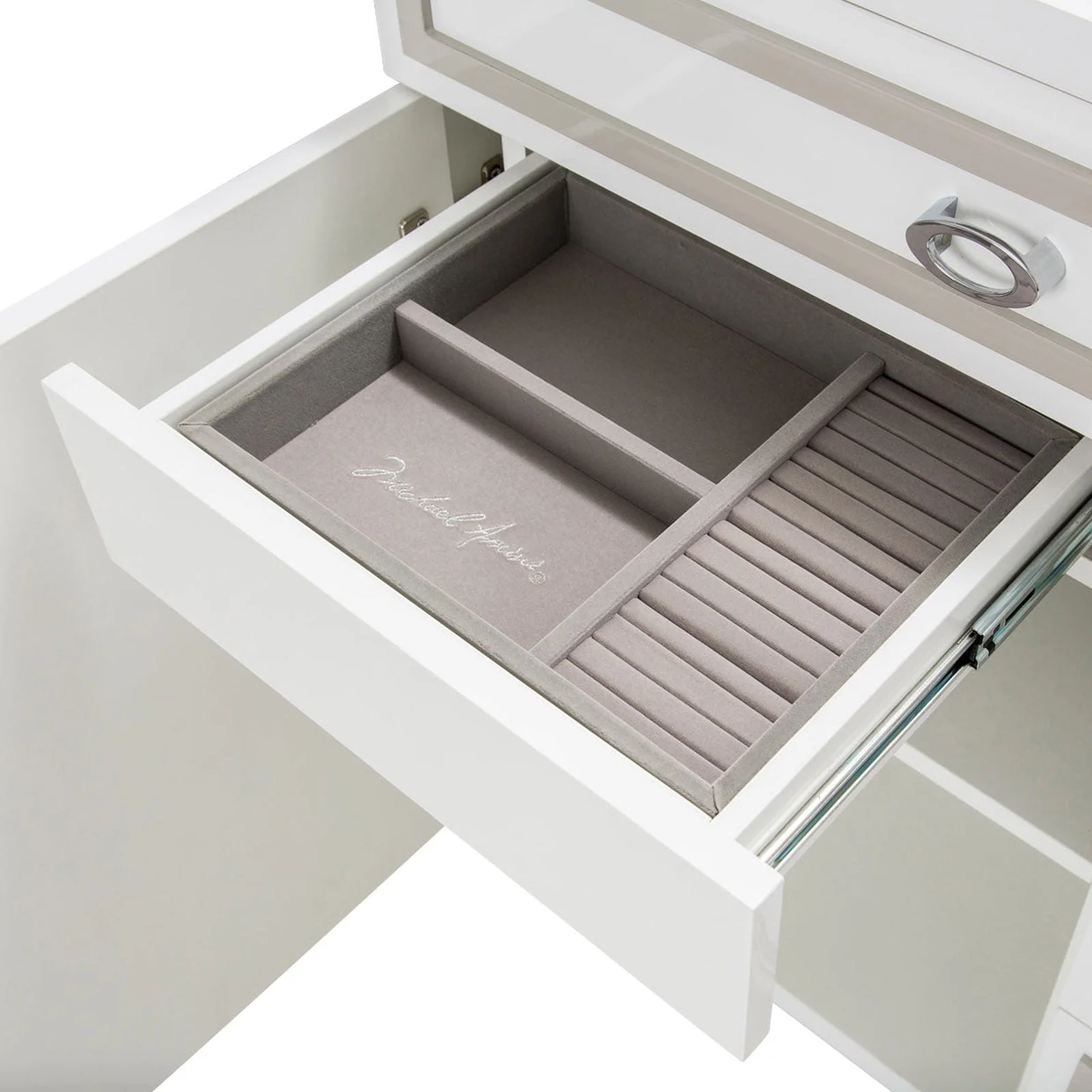 Michael Amini Sky Tower Storage Console Credenza - Image 5