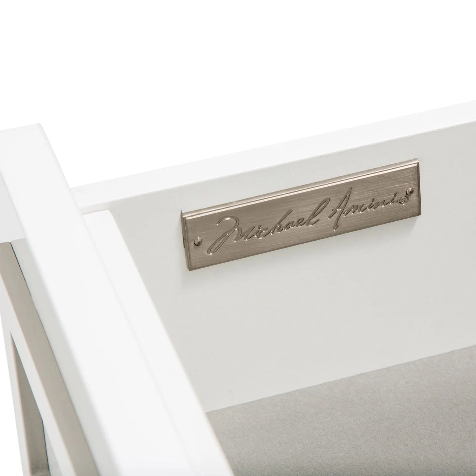 Michael Amini Sky Tower Storage Console Credenza - Image 6