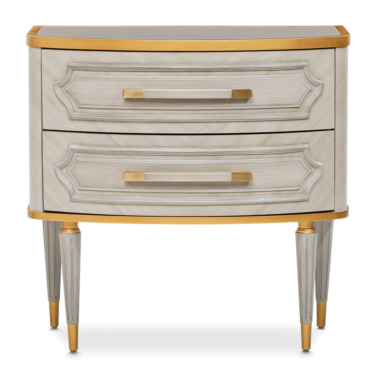 Michael Amini St. Charles 2-Drawer Nightstand - Image 8