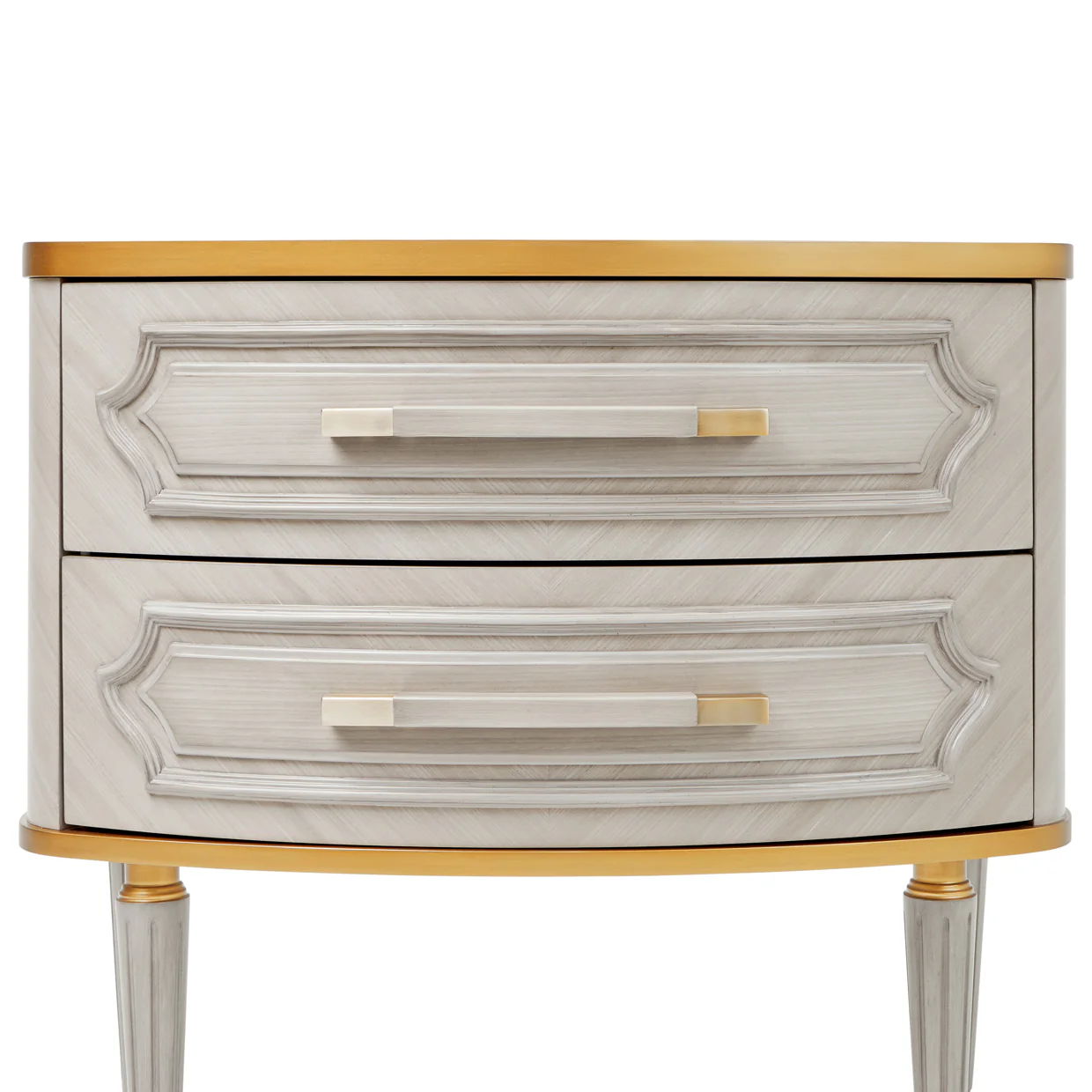 Michael Amini St. Charles 2-Drawer Nightstand - Image 9