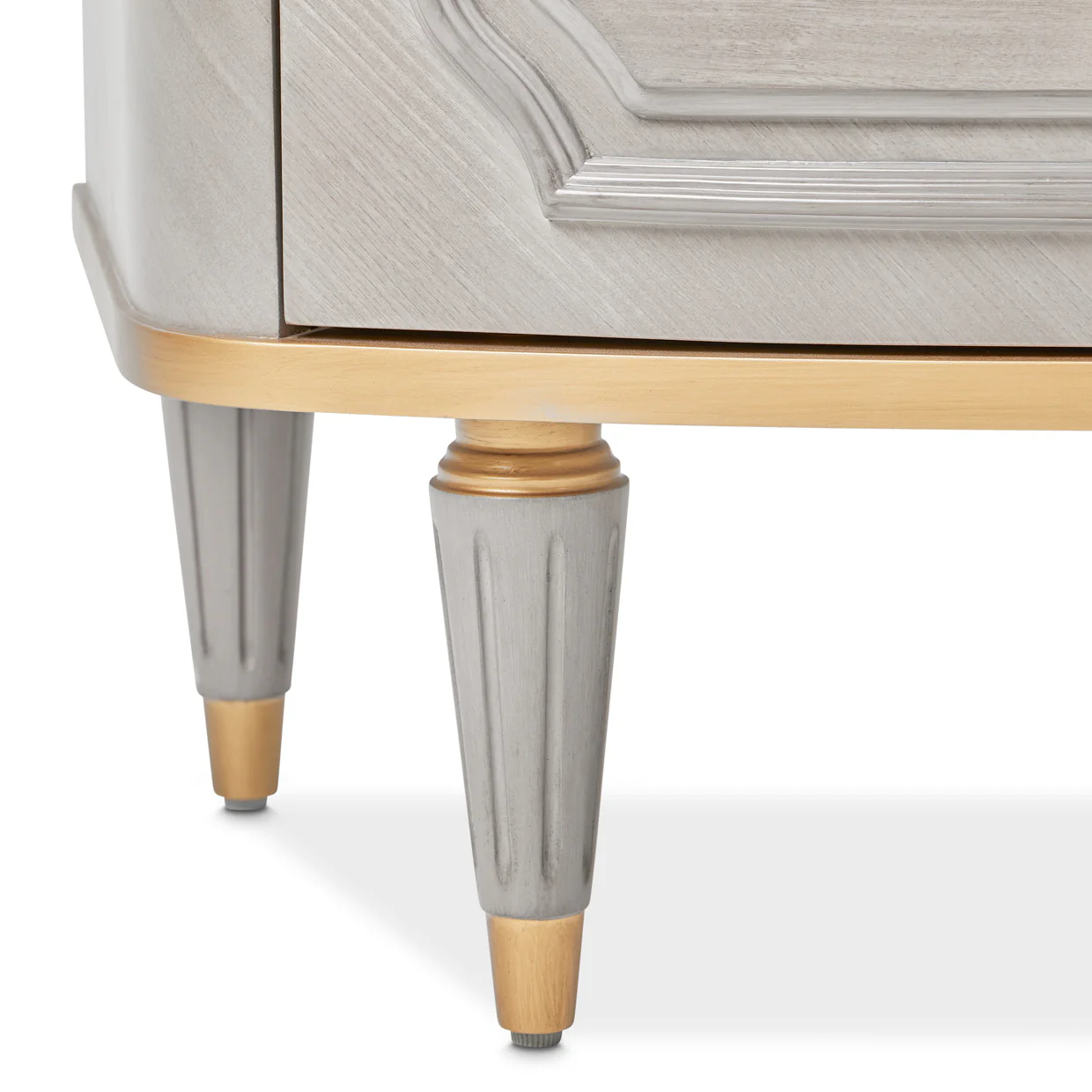 Michael Amini St. Charles 3-Drawer Nightstand - Image 11