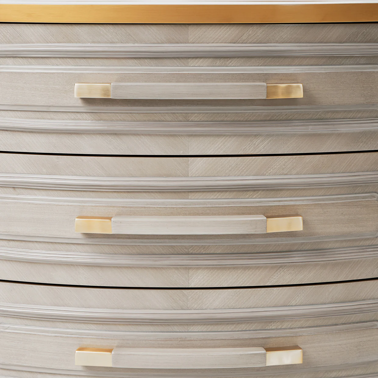Michael Amini St. Charles 3-Drawer Nightstand - Image 5