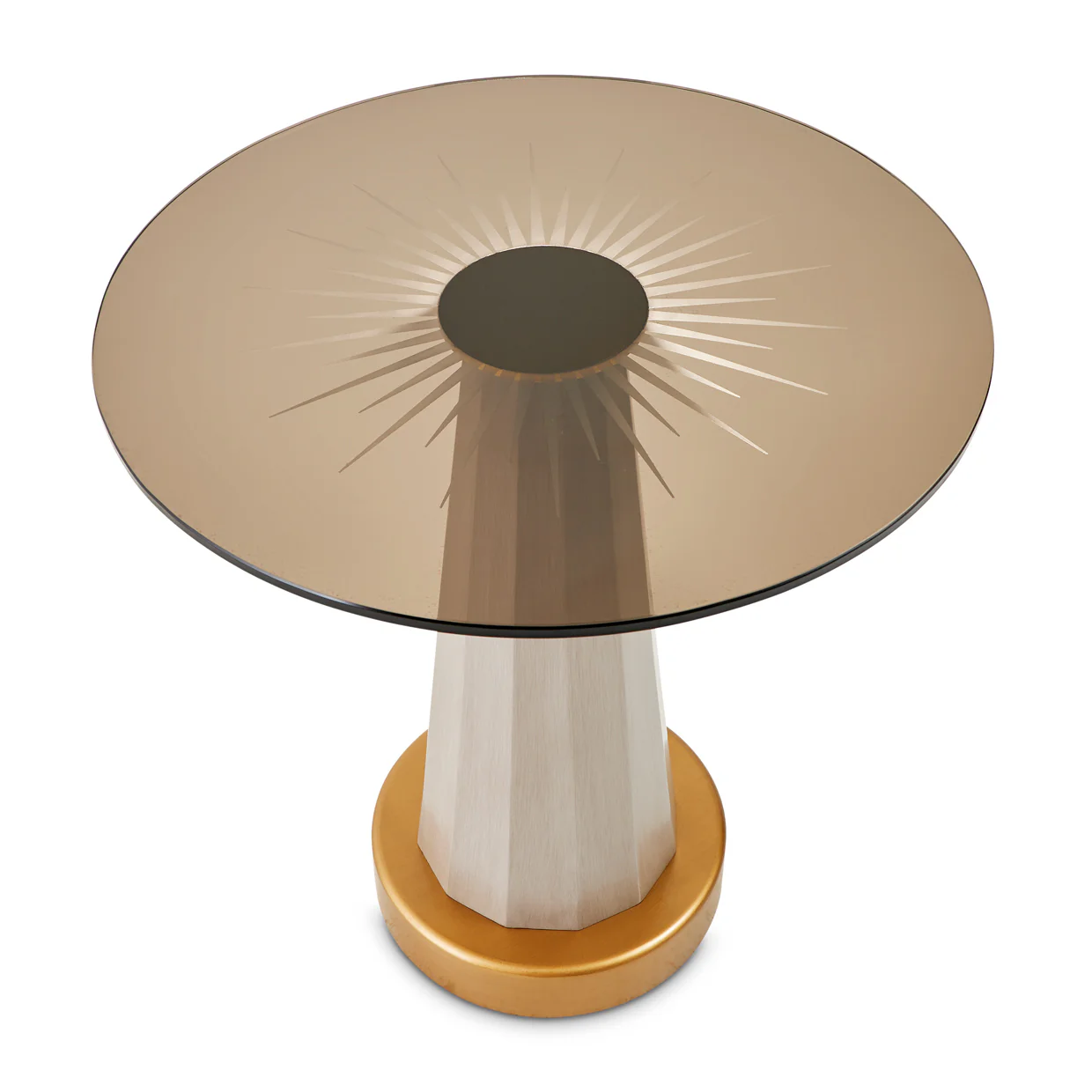 Michael Amini St. Charles Chairside Table - Image 2