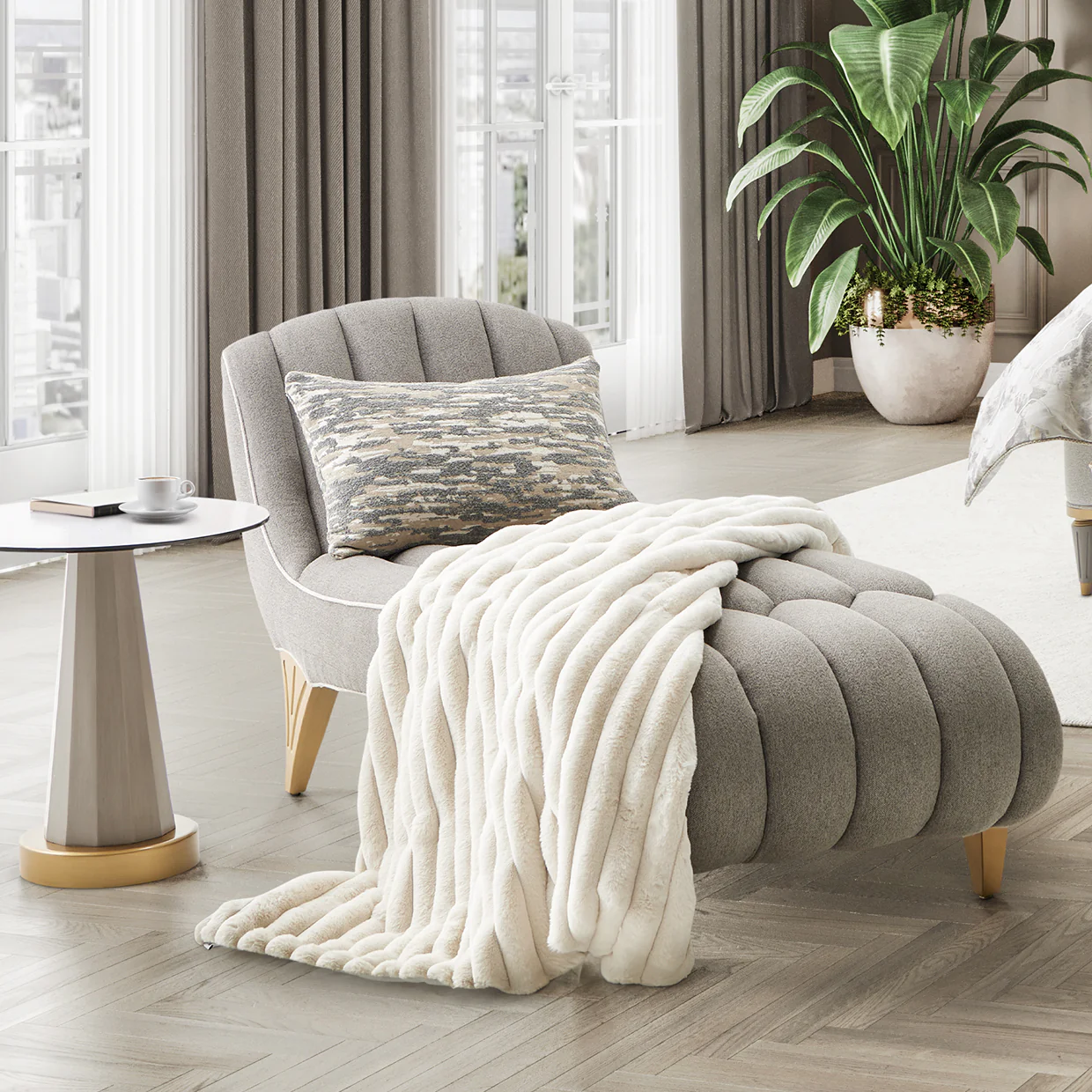 Michael Amini St. Charles Chaise - Image 16