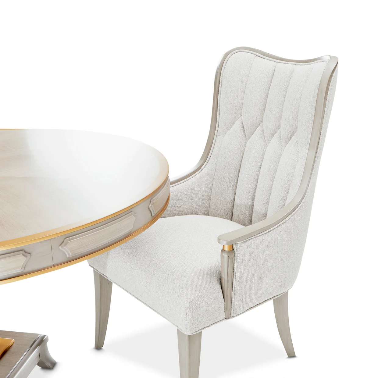 Michael Amini St. Charles Dining Arm Chair - Set of 2 - Image 14