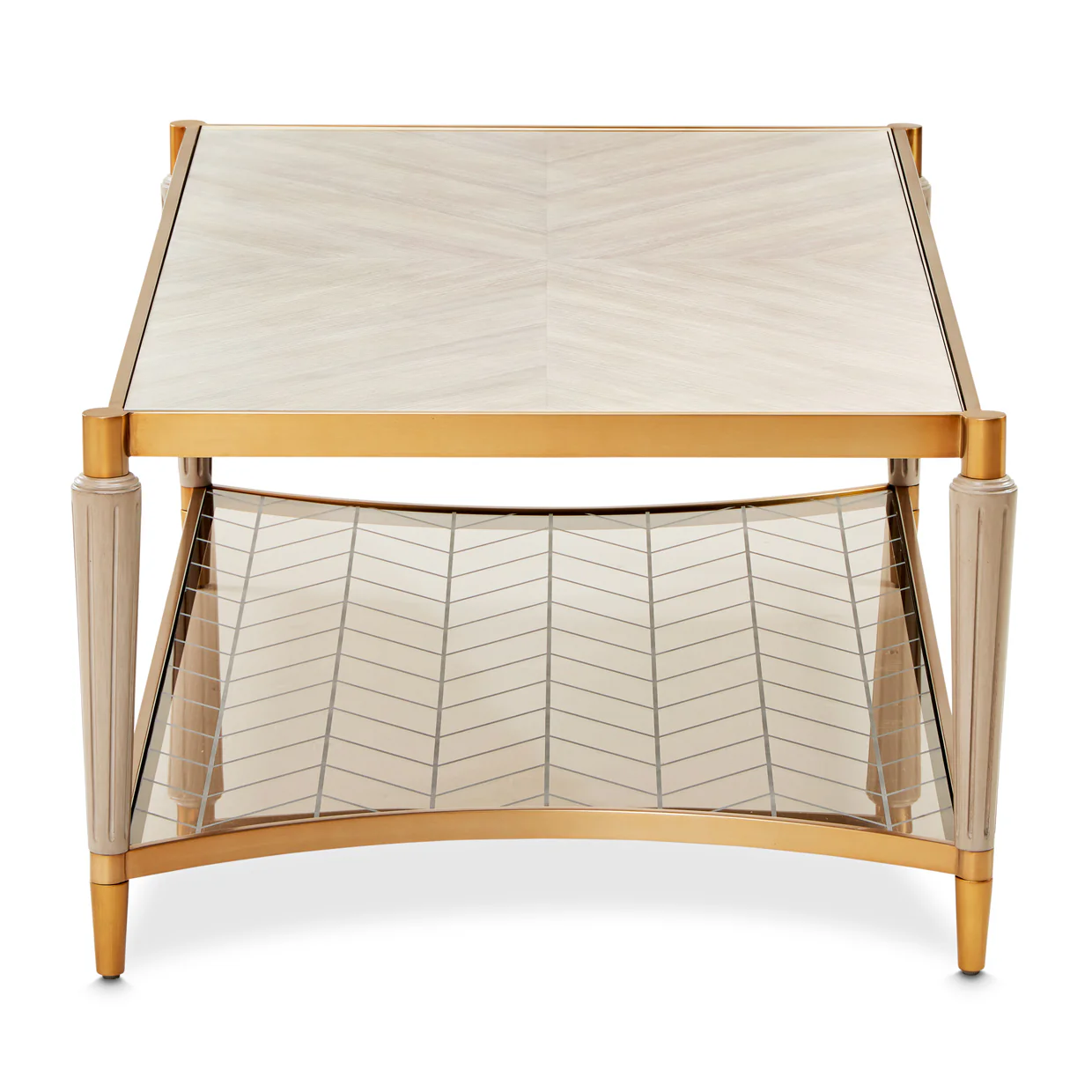 Michael Amini St. Charles Rectangular Cocktail Table - Image 2