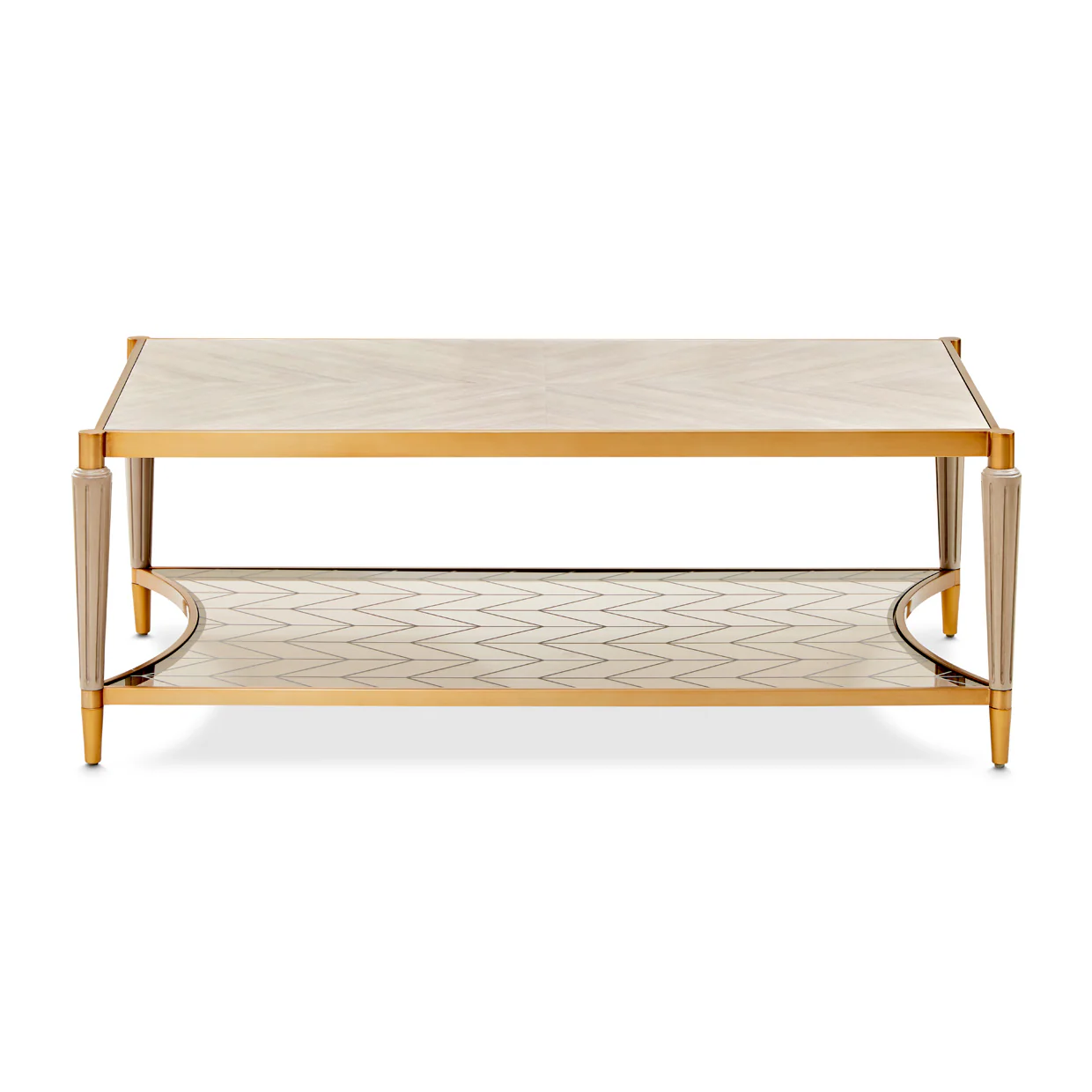 Michael Amini St. Charles Rectangular Cocktail Table - Image 3