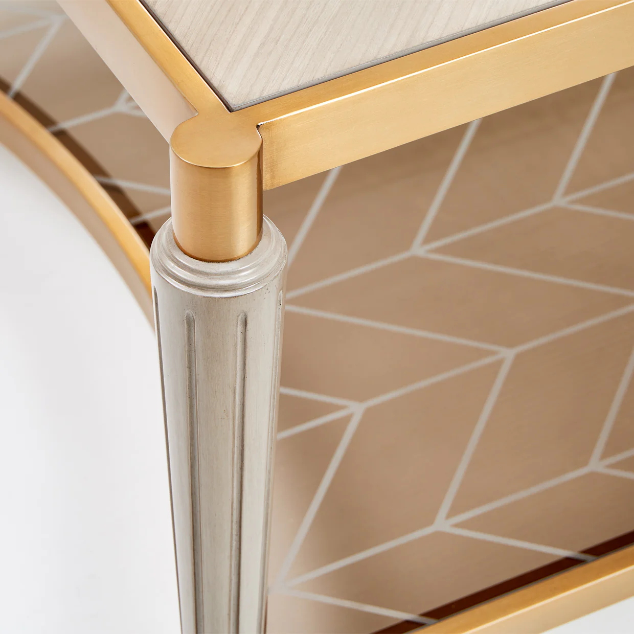 Michael Amini St. Charles Rectangular Cocktail Table - Image 7