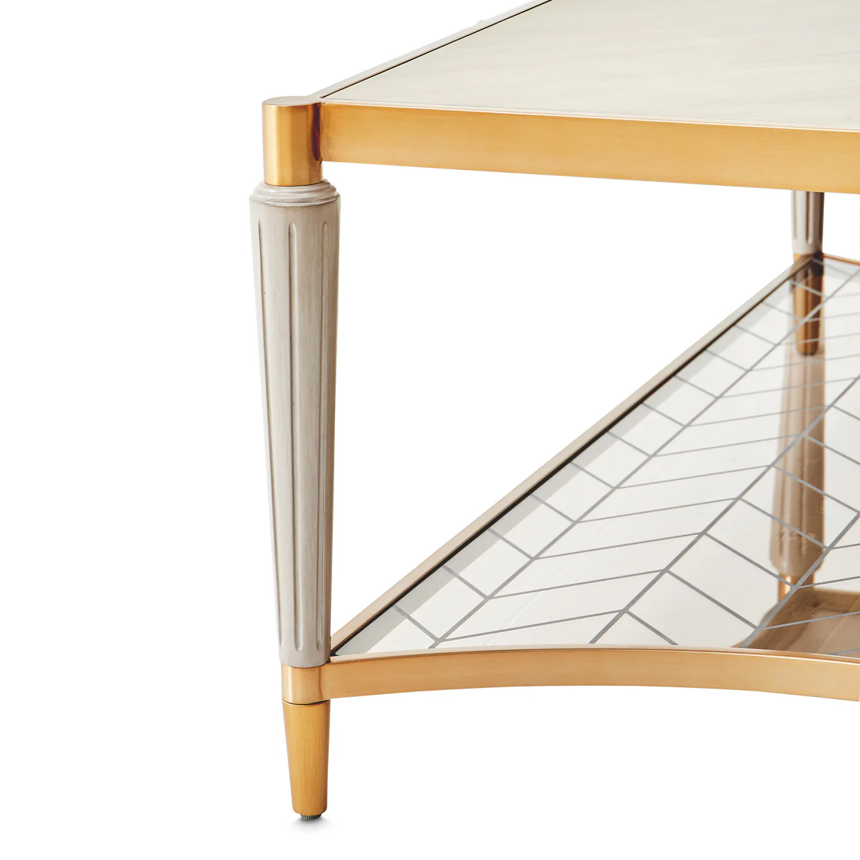 Michael Amini St. Charles Rectangular Cocktail Table - Image 8