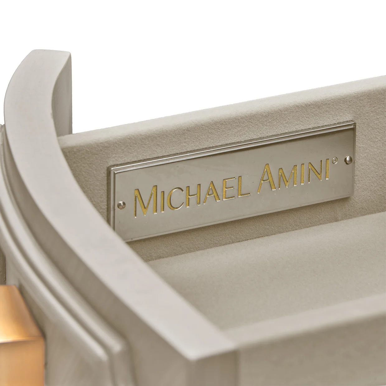 Michael Amini St. Charles Vanity Desk - Image 13