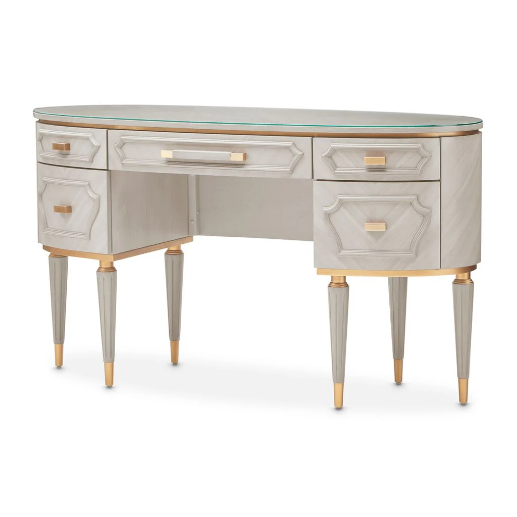Michael Amini St. Charles Vanity Desk - Image 18