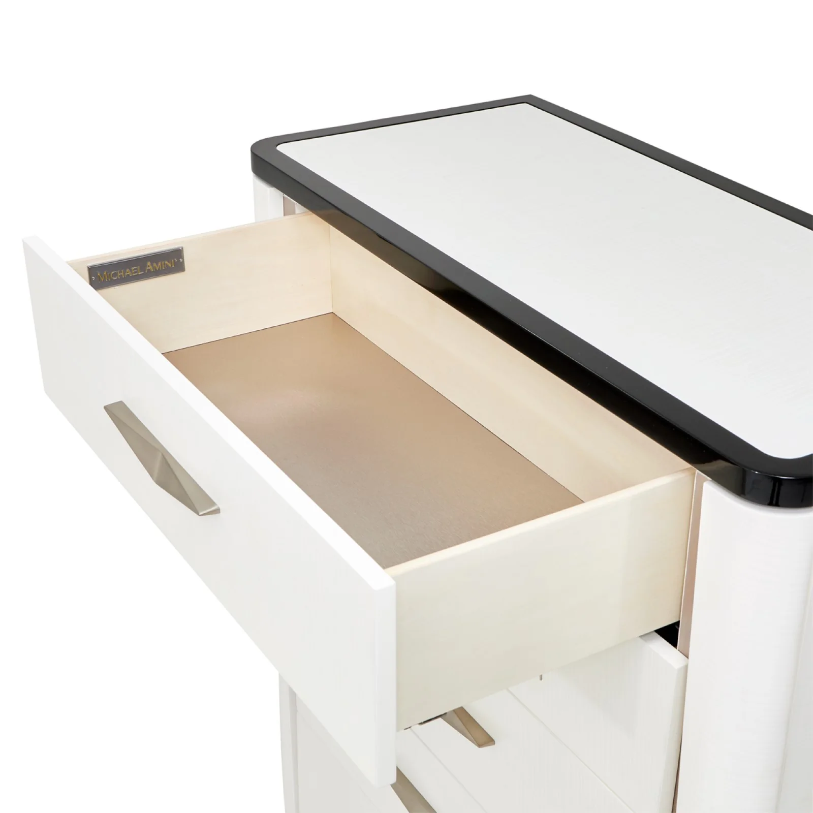 Michael Amini Tuxedo 6-Drawer Chest - Piano Keyboard - Image 19