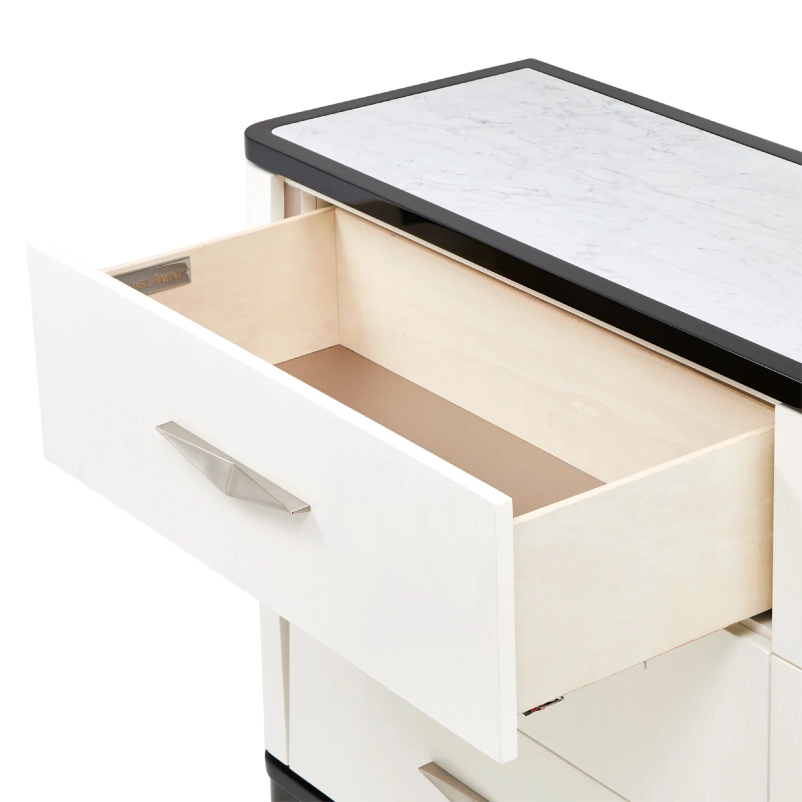 Michael Amini Tuxedo Dresser - Piano Keyboard - Image 6