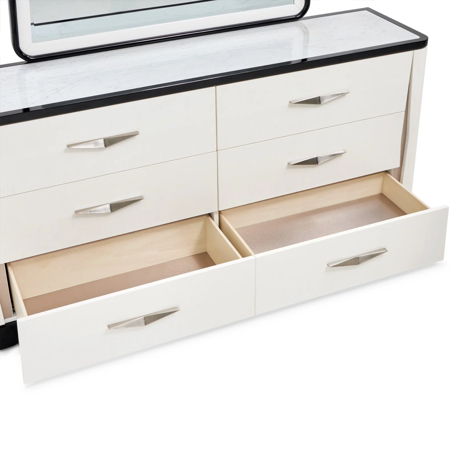 Michael Amini Tuxedo Dresser - Piano Keyboard - Image 8