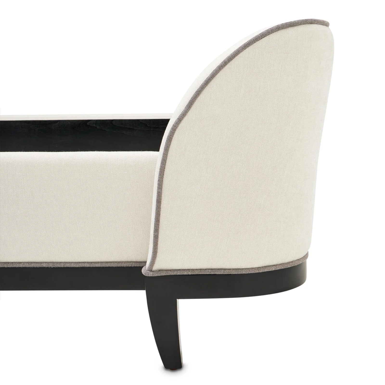 Michael Amini Tuxedo Eastern King Upholstered Bed - Piano Keyboard - Image 10