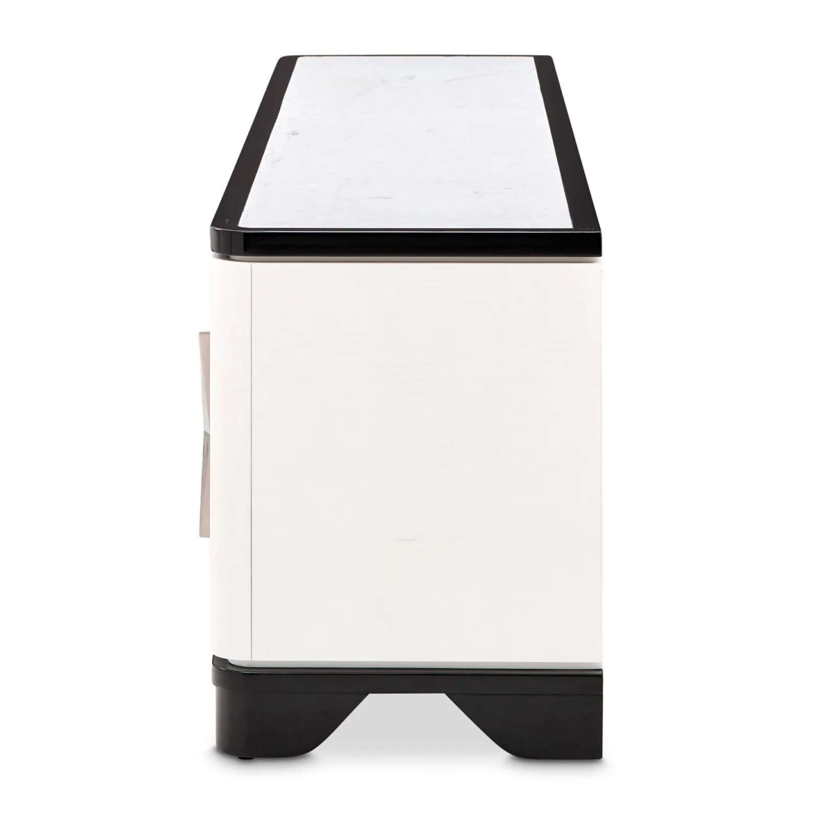Michael Amini Tuxedo Media Cabinet - Piano Keyboard - Image 13