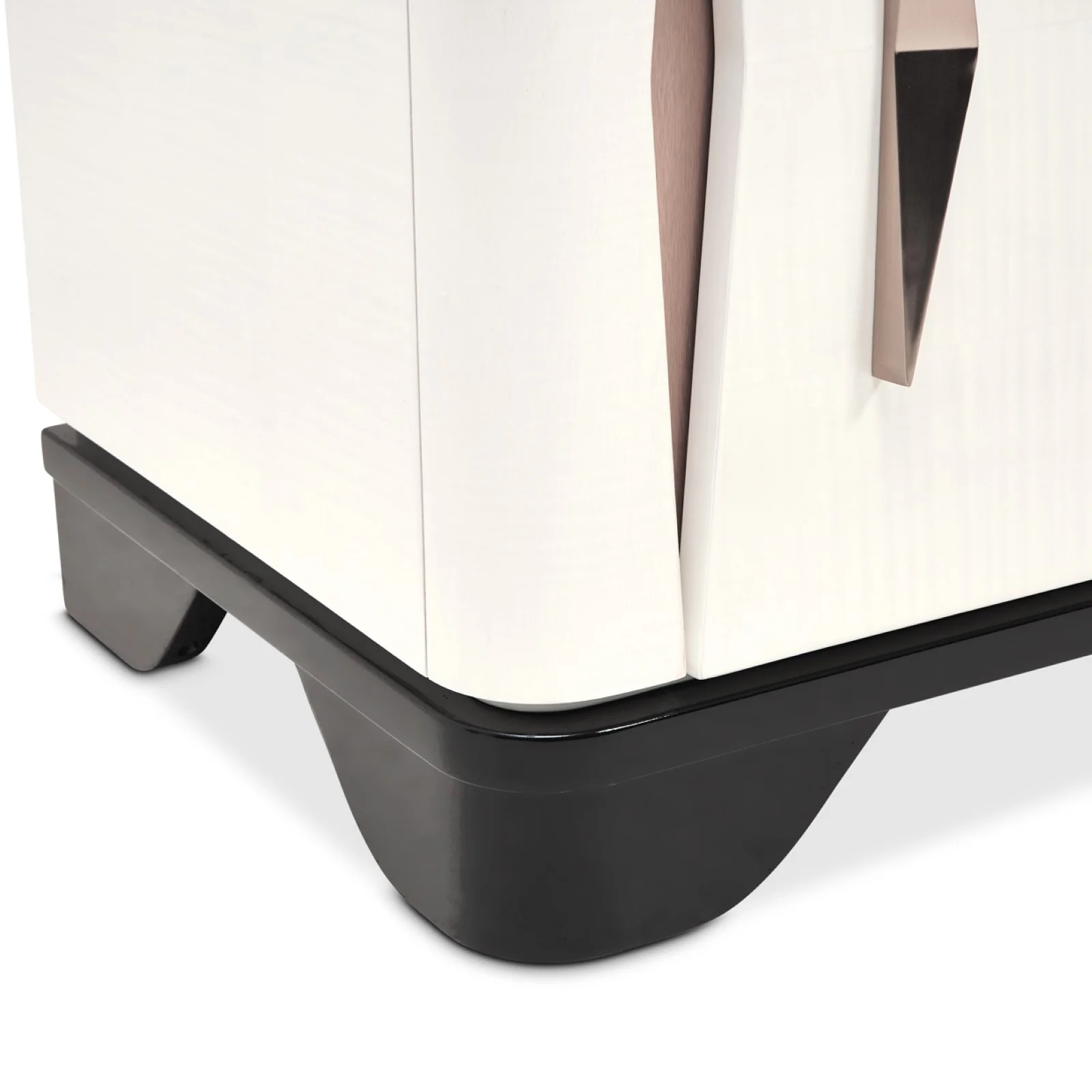 Michael Amini Tuxedo Media Cabinet - Piano Keyboard - Image 7
