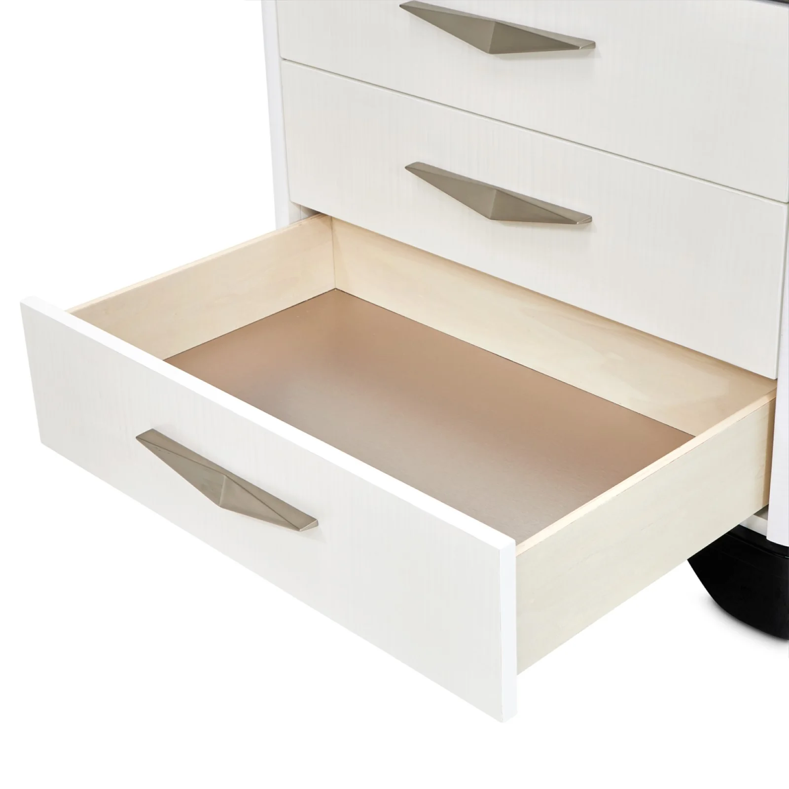 Michael Amini Tuxedo Nightstand, Large - Piano Keyboard - Image 6