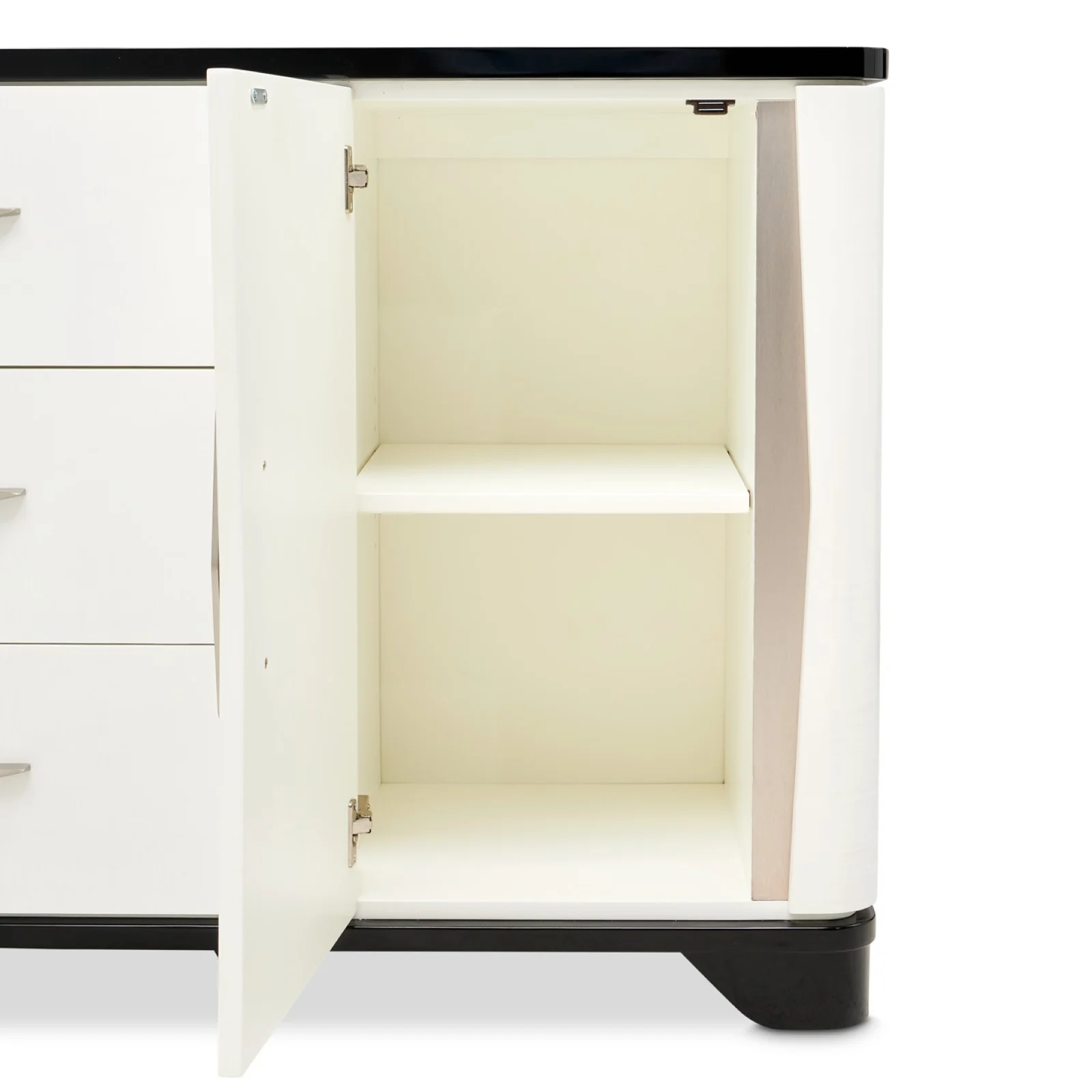 Michael Amini Tuxedo Sideboard - Piano Keyboard - Image 15