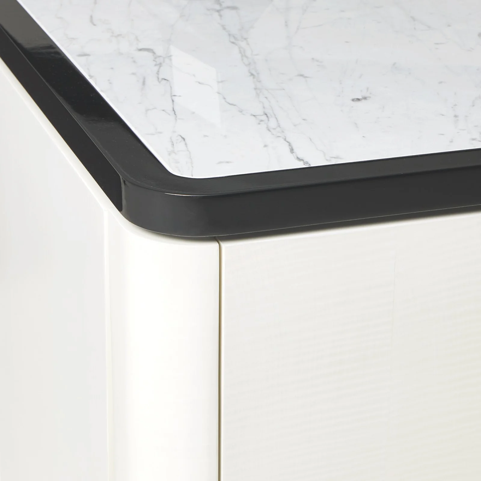 Michael Amini Tuxedo Sideboard - Piano Keyboard - Image 19