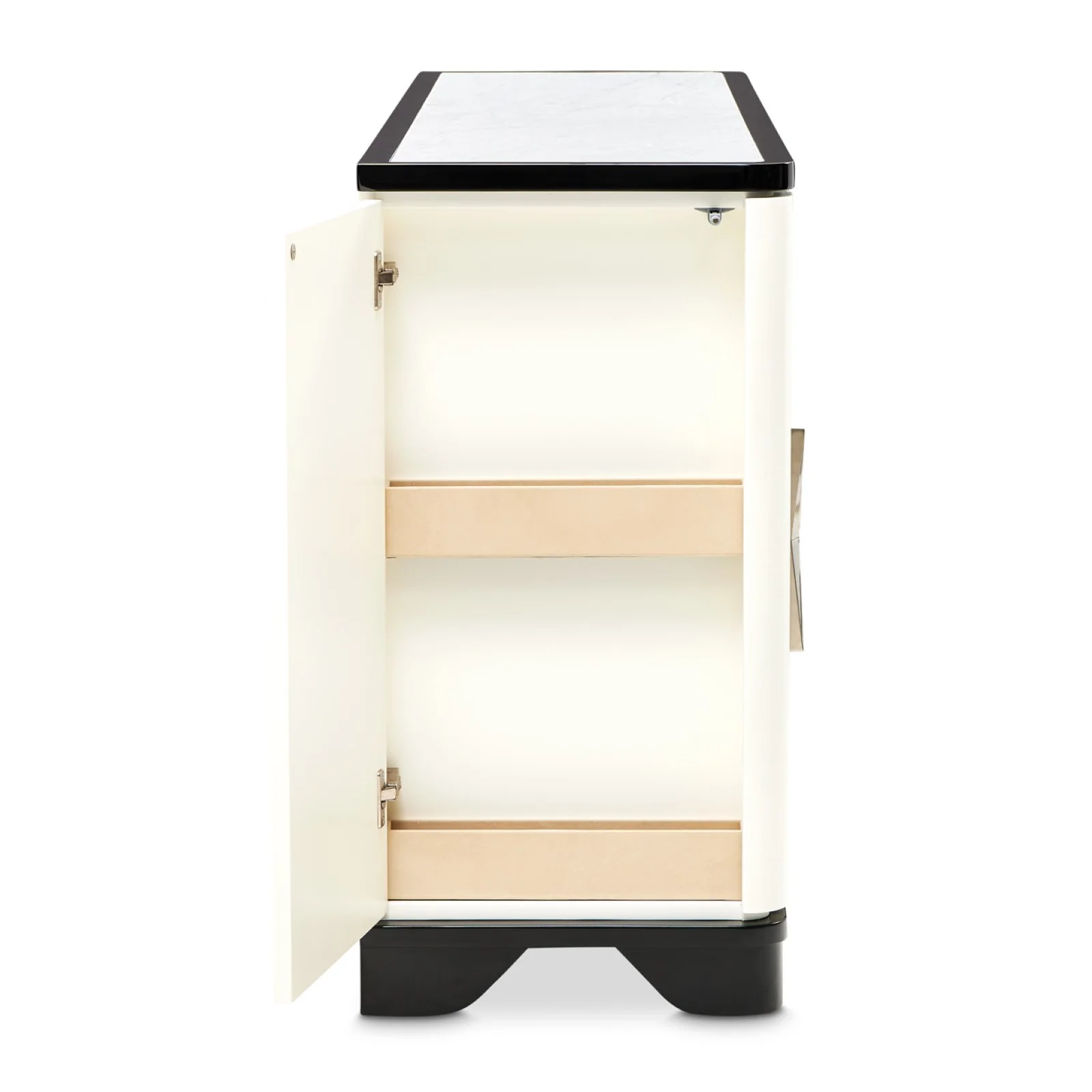 Michael Amini Tuxedo Sideboard - Piano Keyboard - Image 4