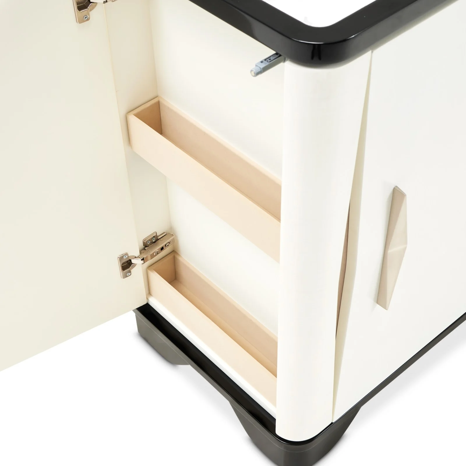 Michael Amini Tuxedo Sideboard - Piano Keyboard - Image 8