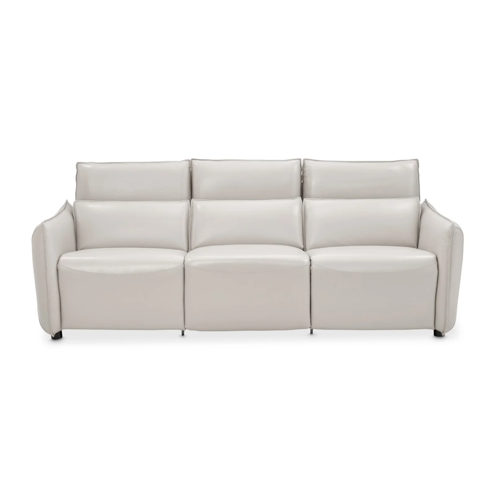 Michael Amini Verona 3-Piece Sectional - Light Gray - Image 6