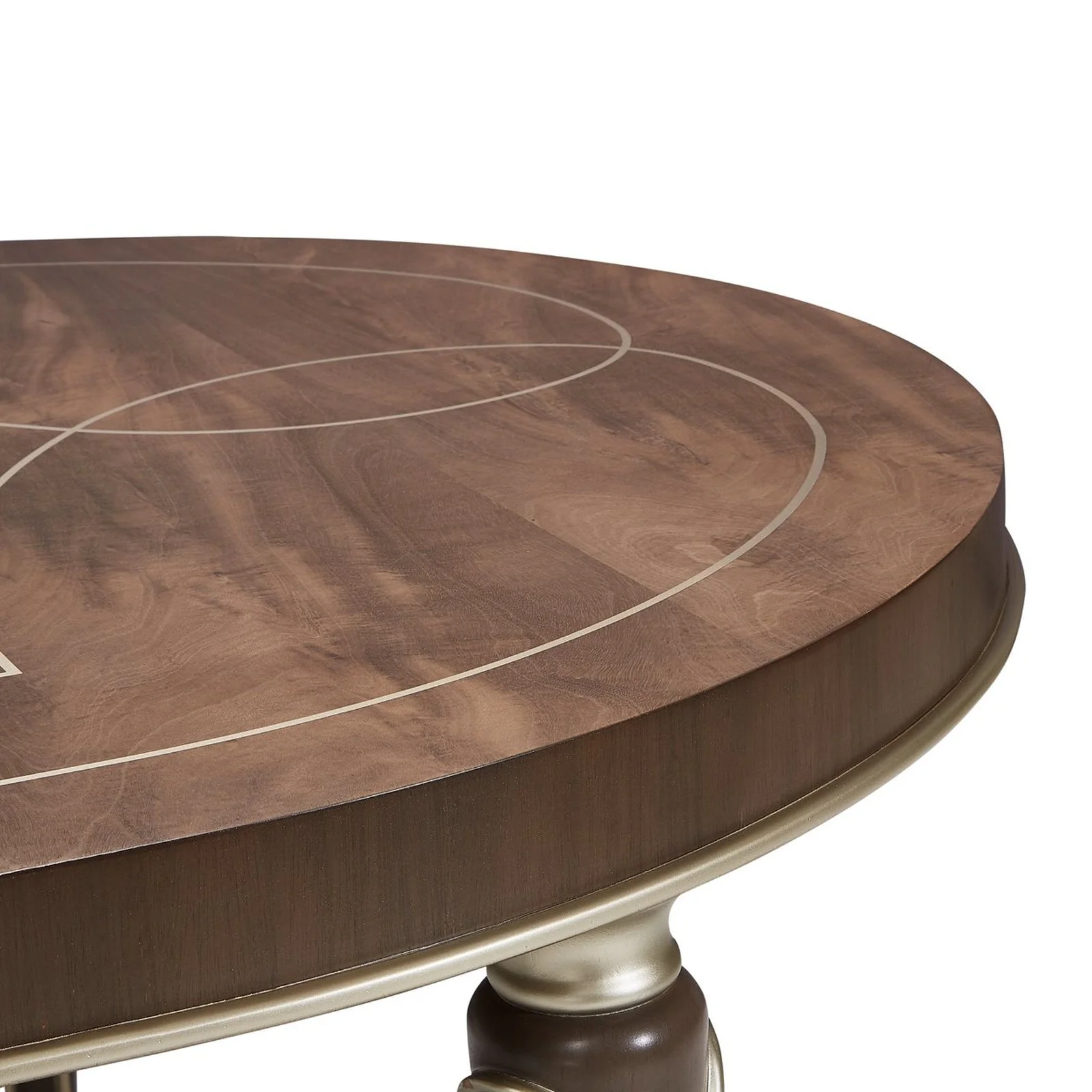 Michael Amini Villa Cherie Hazelnut Oval Dining Table - Image 16