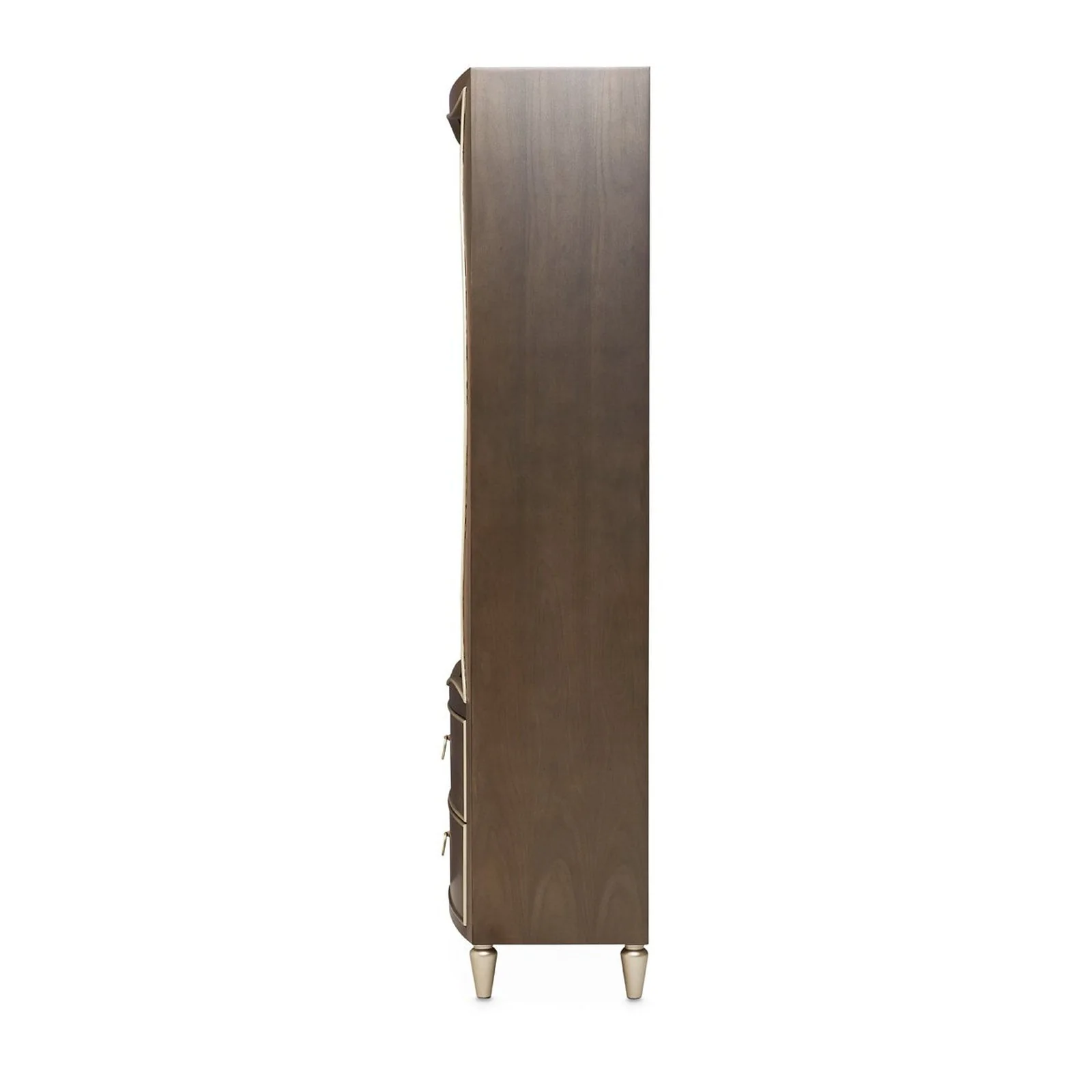 Michael Amini Villa Cherie Hazelnut Bookcase - Image 6