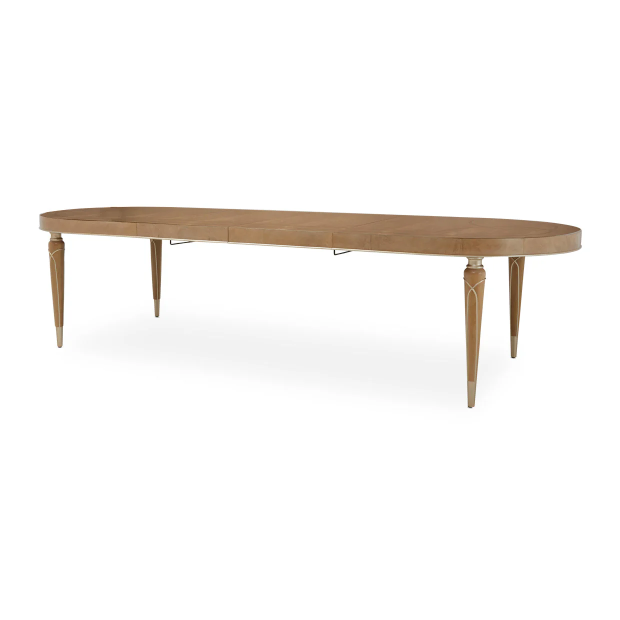 Michael Amini Villa Cherie Caramel Oval Dining Table - Image 5