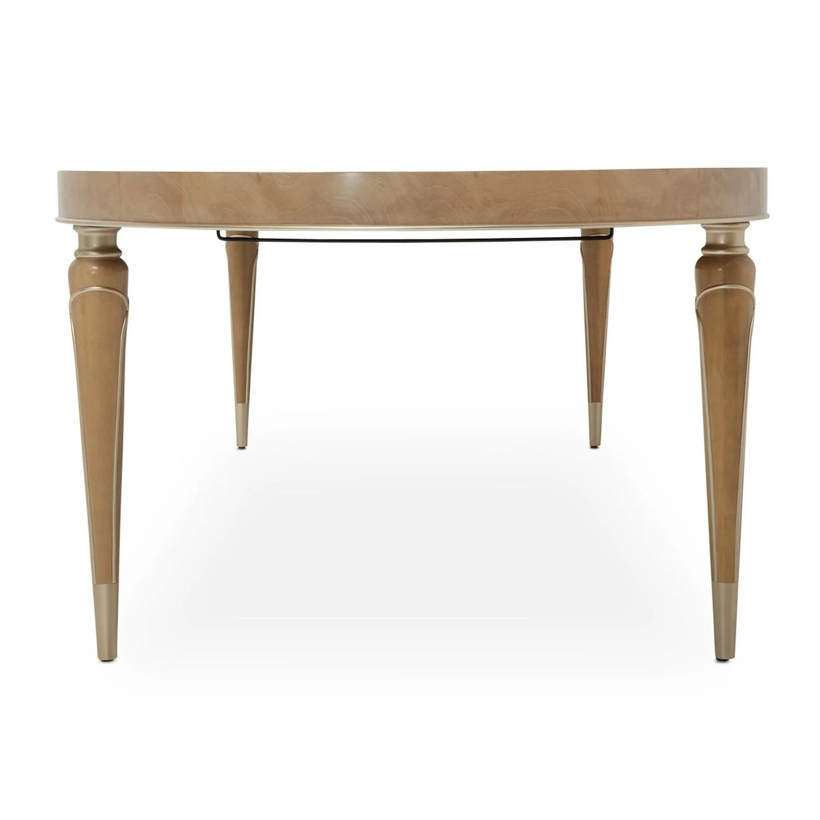 Michael Amini Villa Cherie Caramel Oval Dining Table - Image 6
