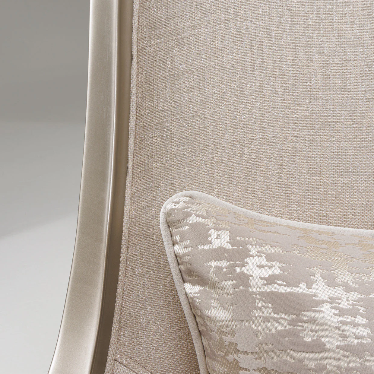 Michael Amini Villa Cherie Caramel Accent Chair - Image 16
