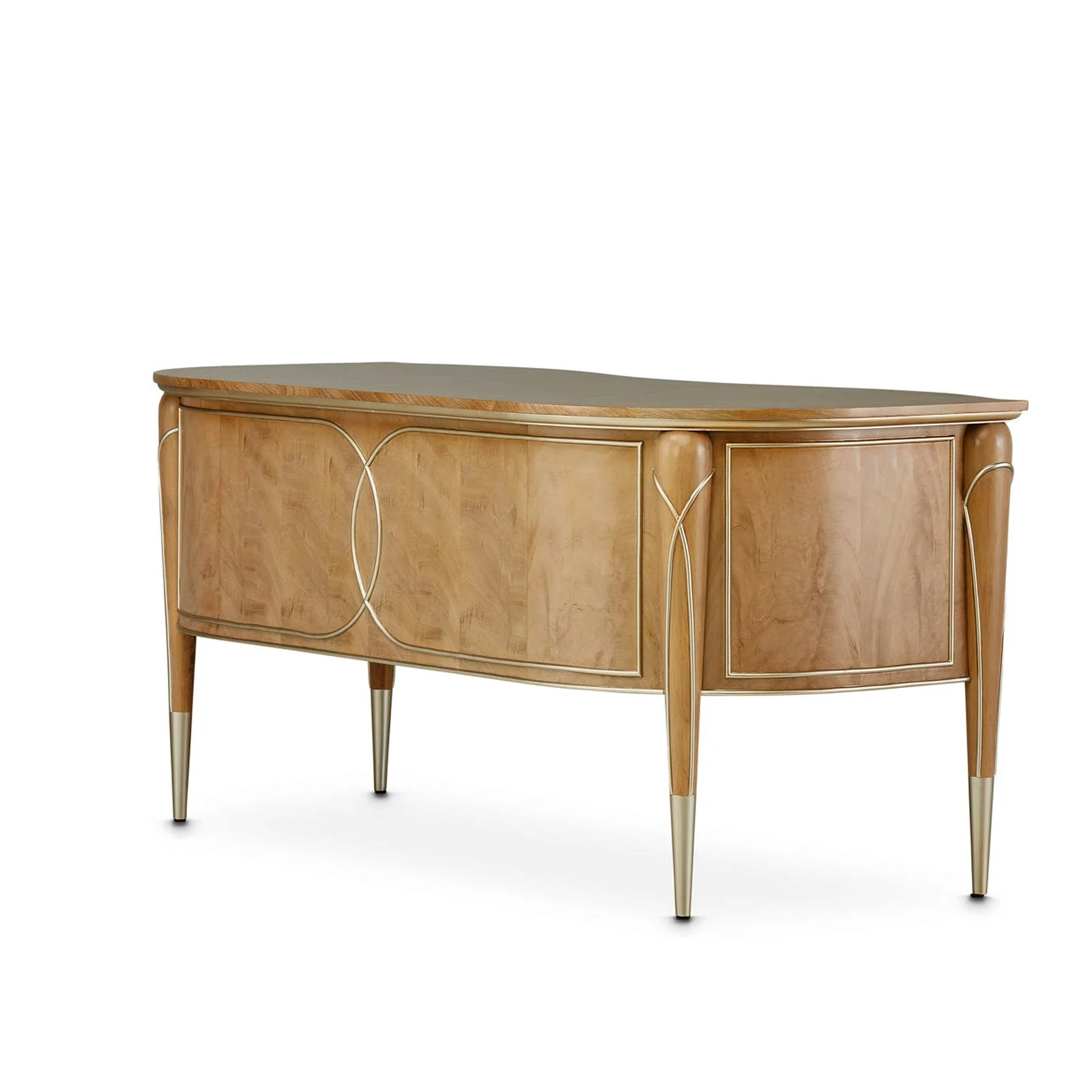 Michael Amini Villa Cherie Caramel Desk - Image 4