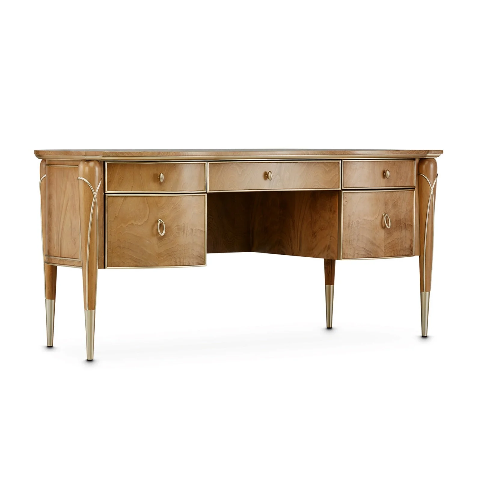 Michael Amini Villa Cherie Caramel Desk - Image 8