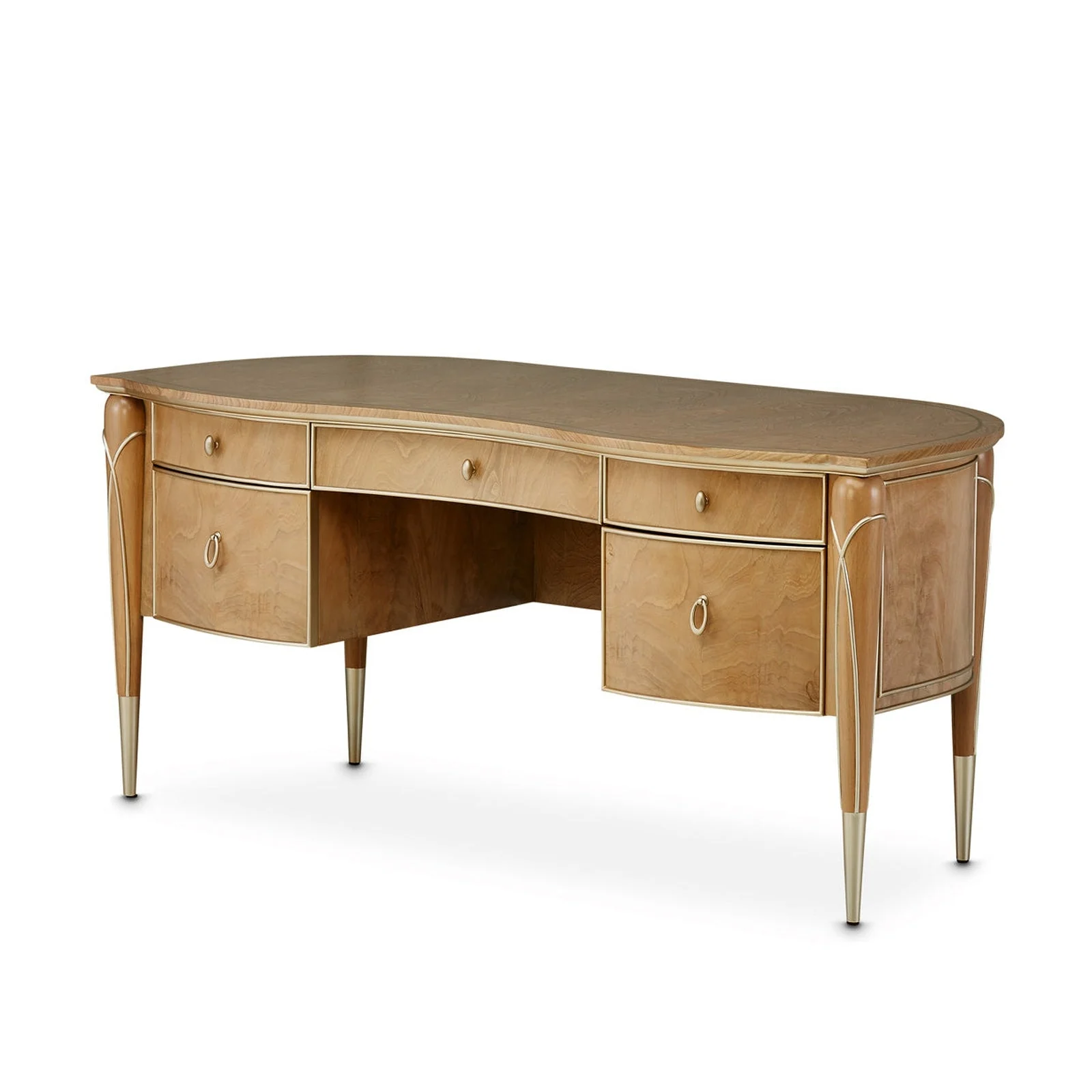 Michael Amini Villa Cherie Caramel Desk - Image 9