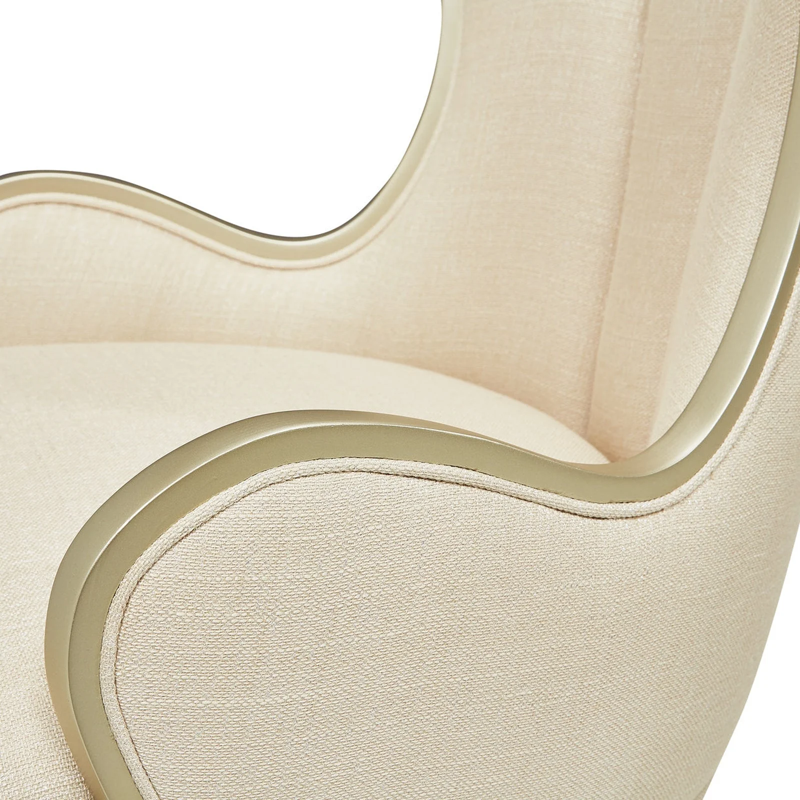 Michael Amini Villa Cherie Caramel Desk Chair - Image 10