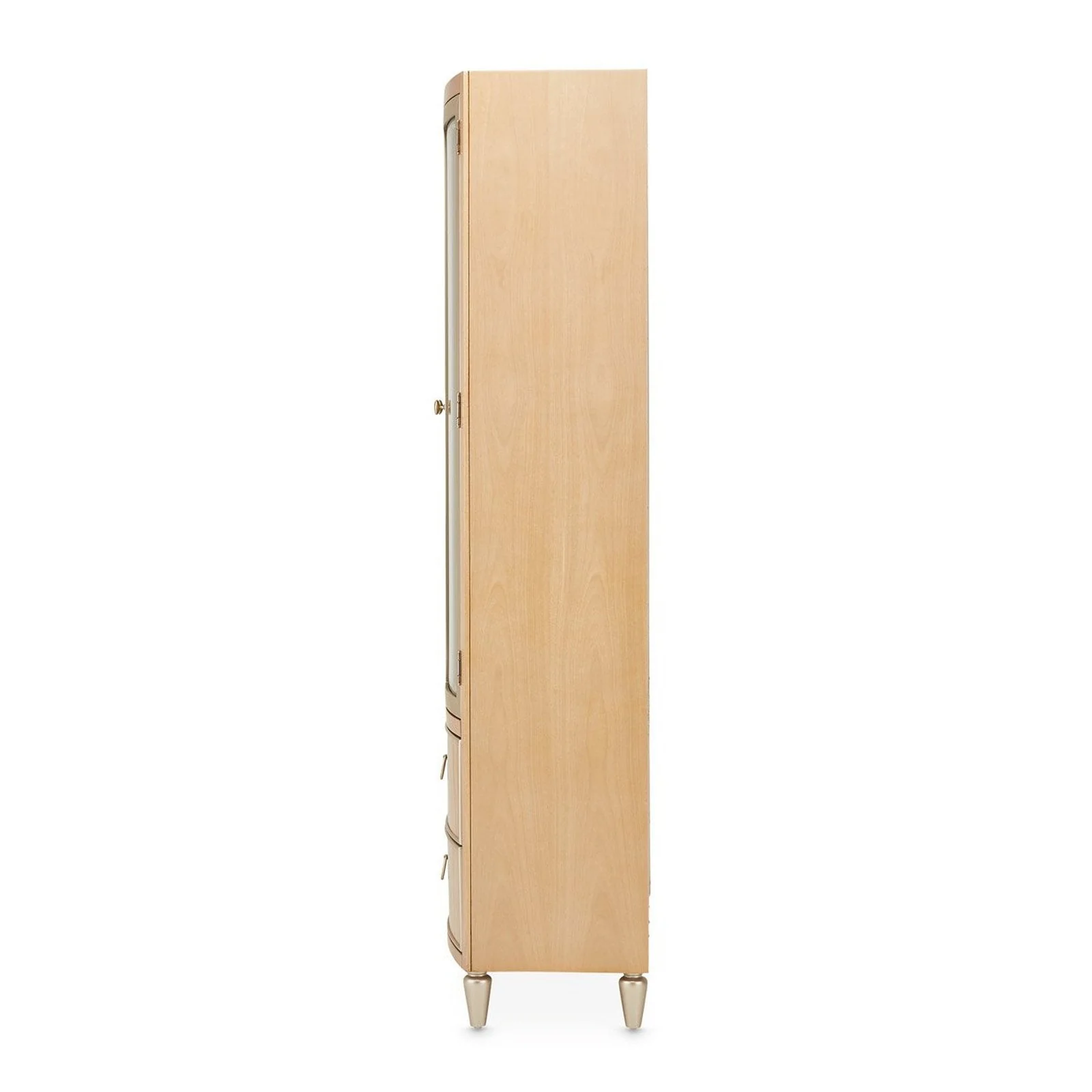 Michael Amini Villa Cherie Caramel Display Cabinet - Image 3