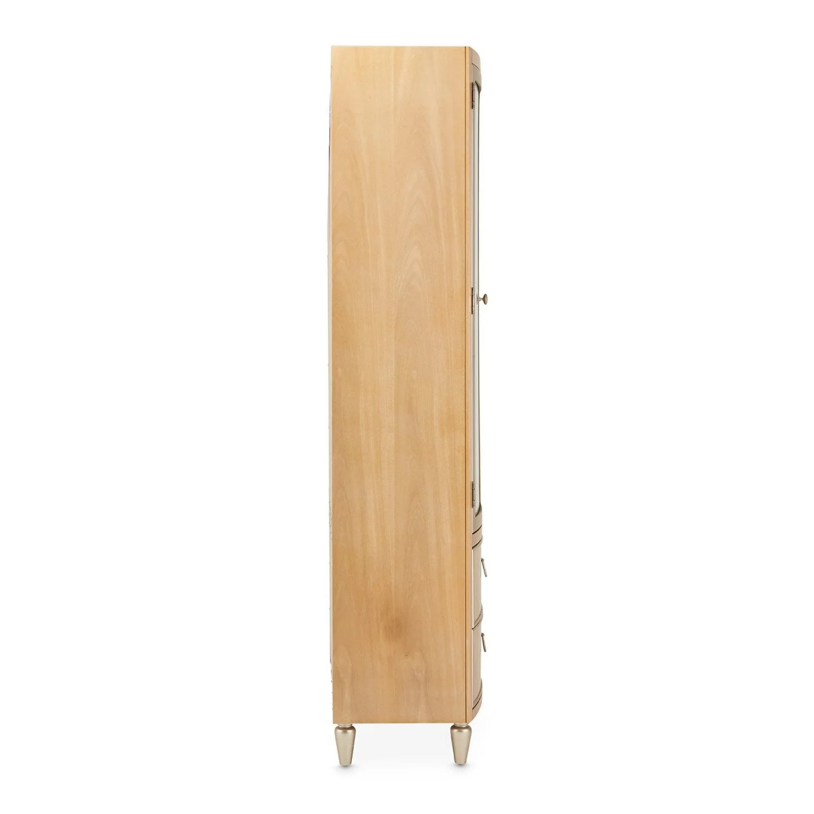 Michael Amini Villa Cherie Caramel Display Cabinet - Image 4