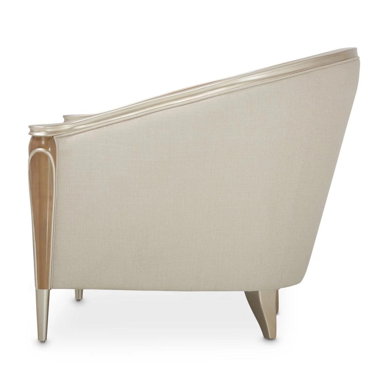 Michael Amini Villa Cherie Caramel Matching Chair - Image 5