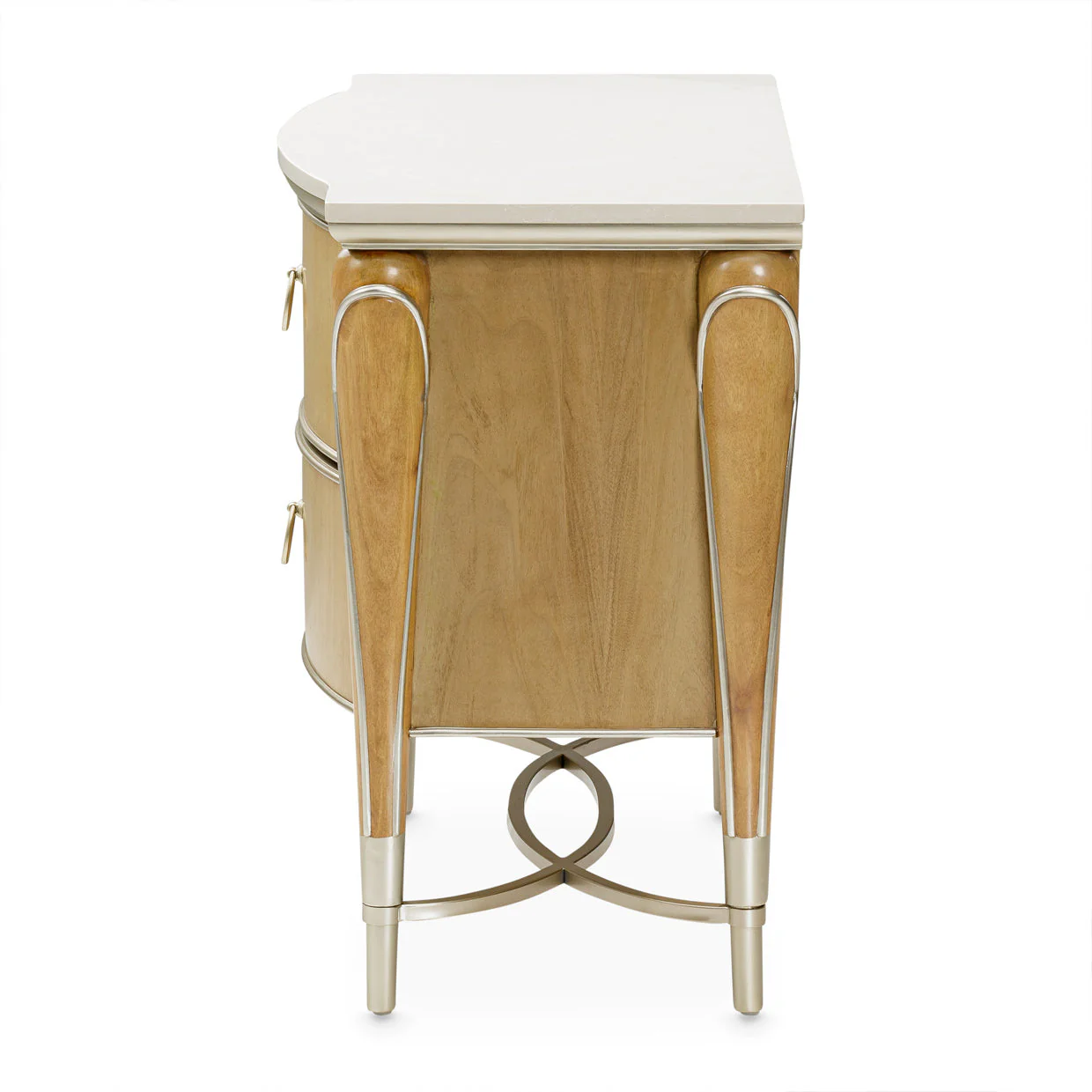Michael Amini Villa Cherie Caramel Nightstand - Image 10
