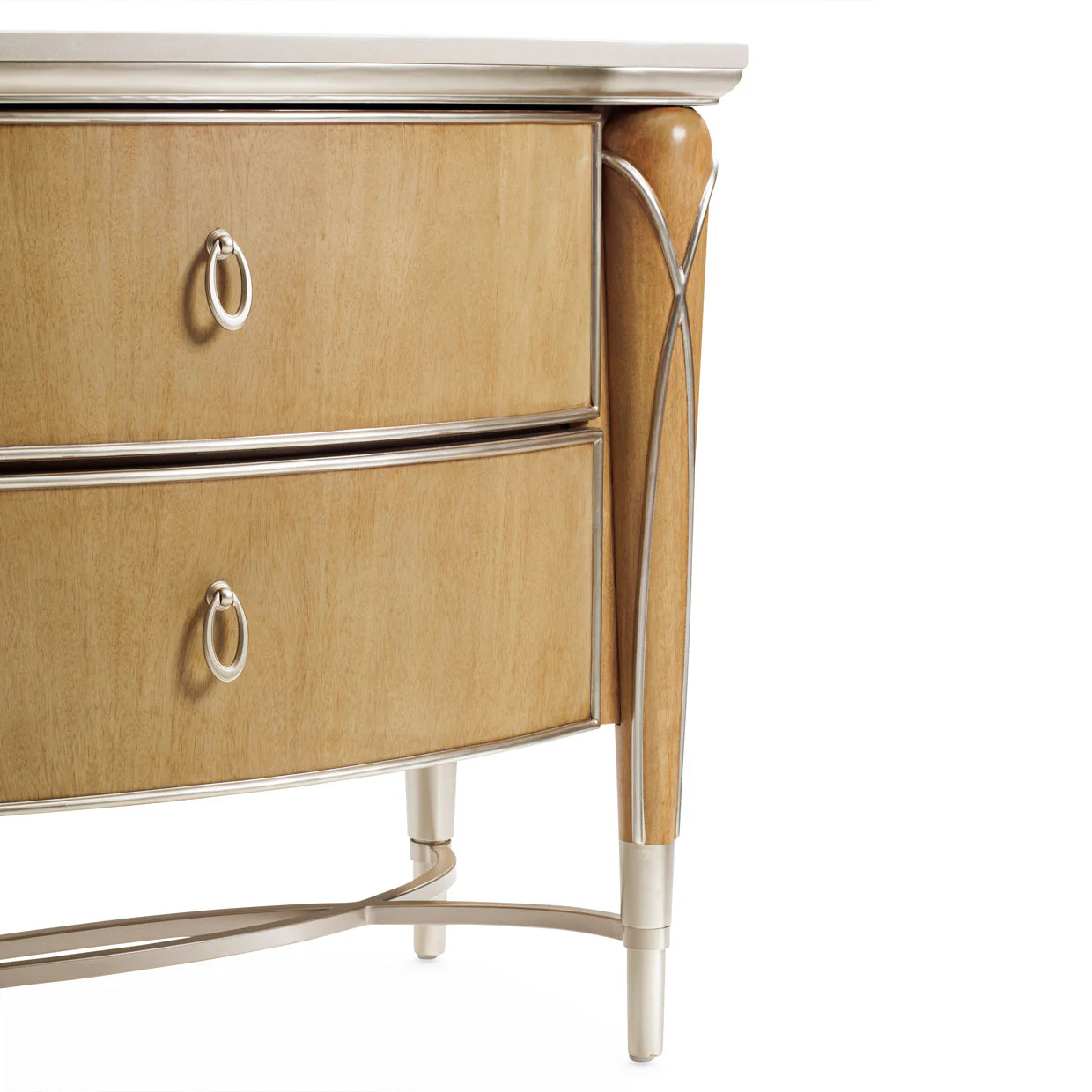 Michael Amini Villa Cherie Caramel Nightstand - Image 14