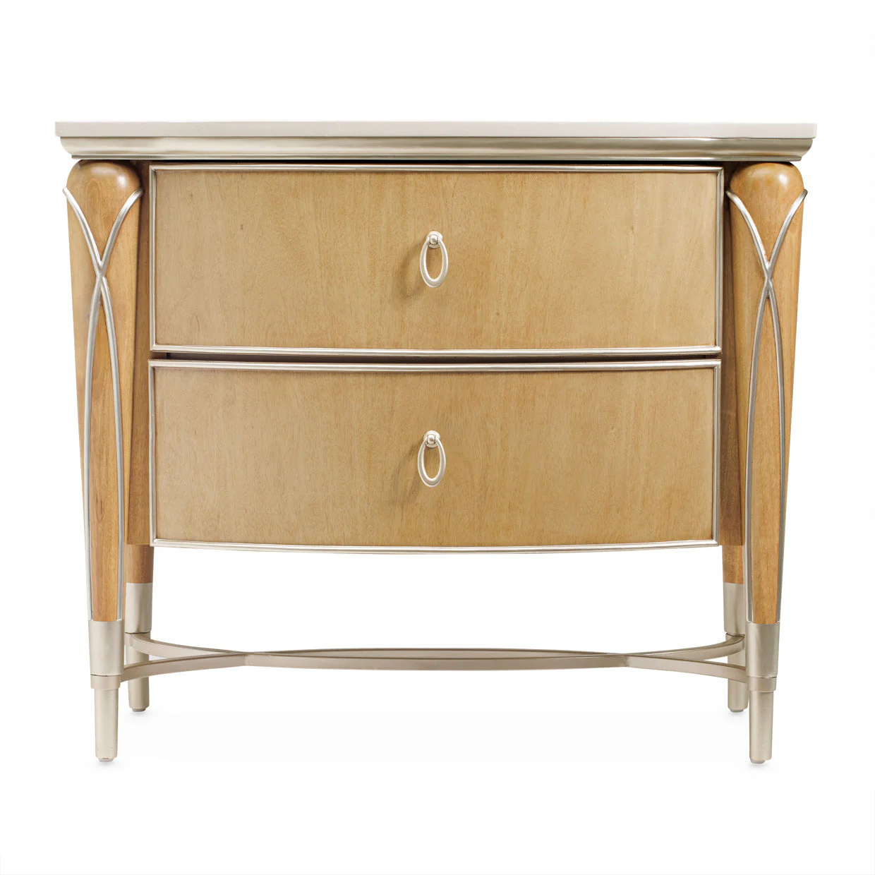 Michael Amini Villa Cherie Caramel Nightstand - Image 8