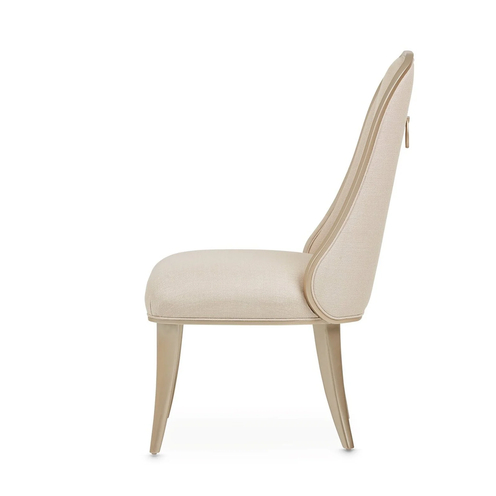 Michael Amini Villa Cherie Caramel Side Chair - Set of 2 - Image 11