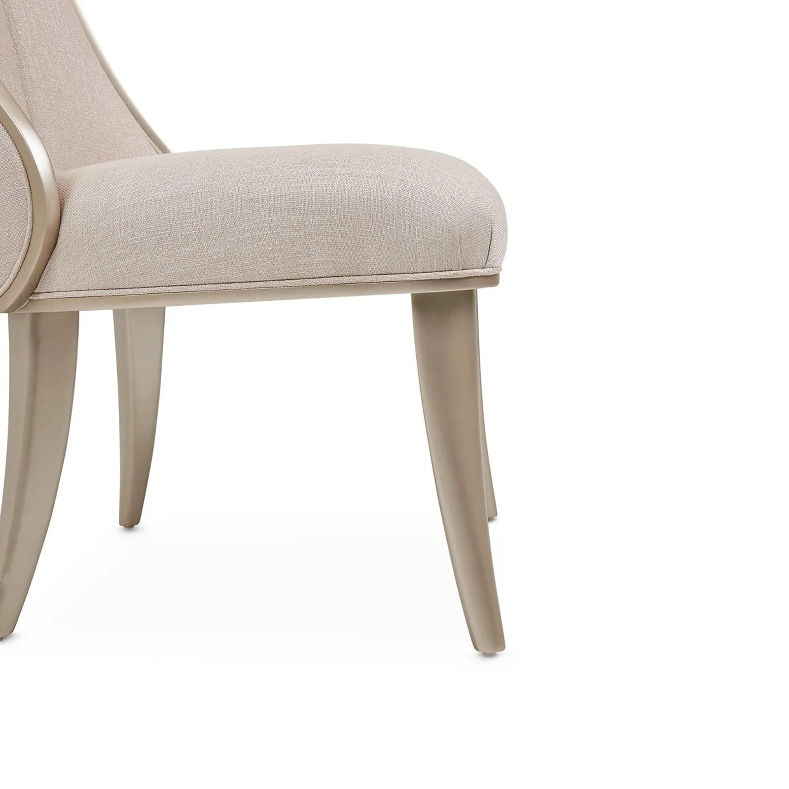Michael Amini Villa Cherie Caramel Side Chair - Set of 2 - Image 12