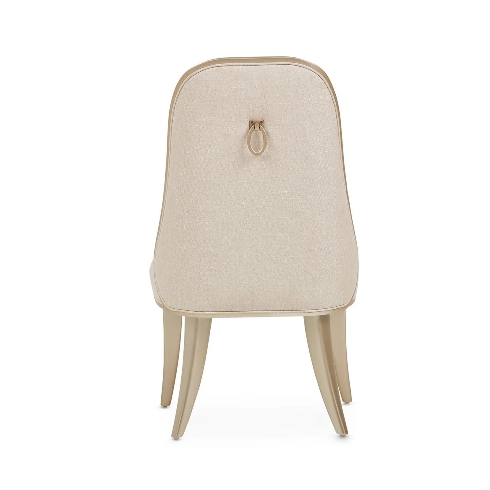 Michael Amini Villa Cherie Caramel Side Chair - Set of 2 - Image 8