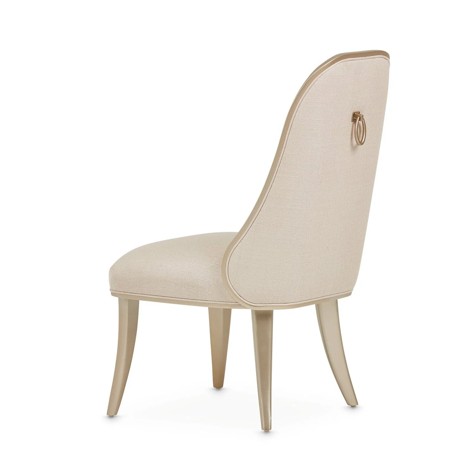 Michael Amini Villa Cherie Caramel Side Chair - Set of 2 - Image 9