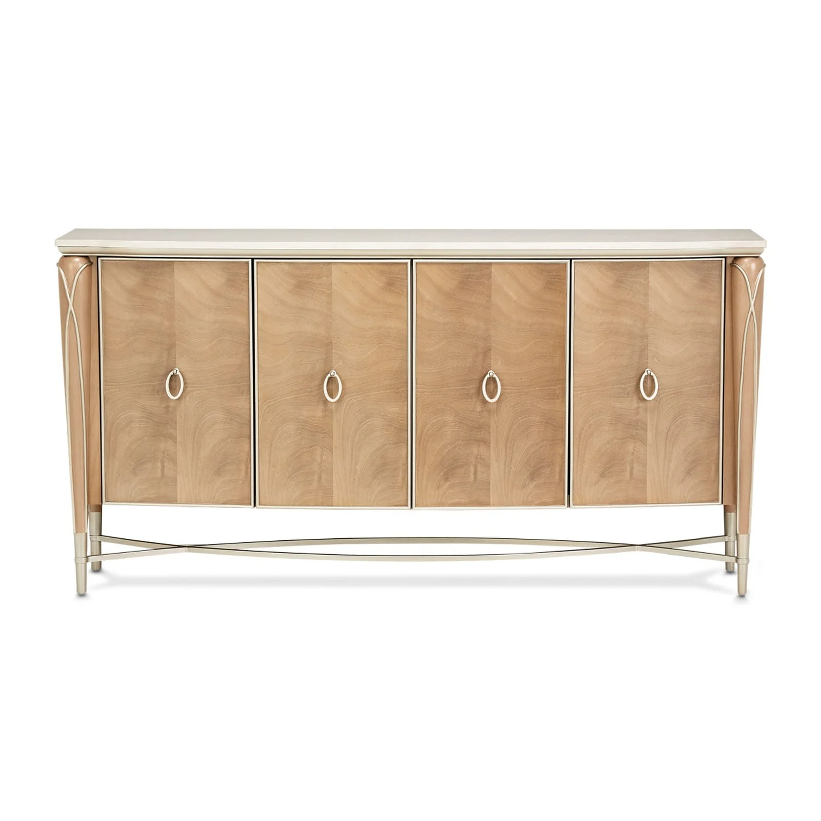 Michael Amini Villa Cherie Caramel Sideboard - Image 4